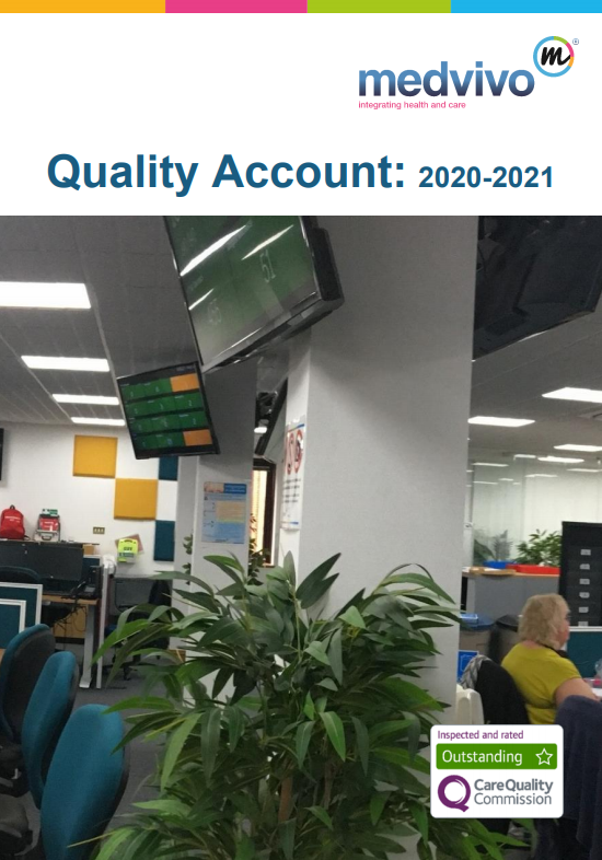 Cover image of Quality Account 2020-2021