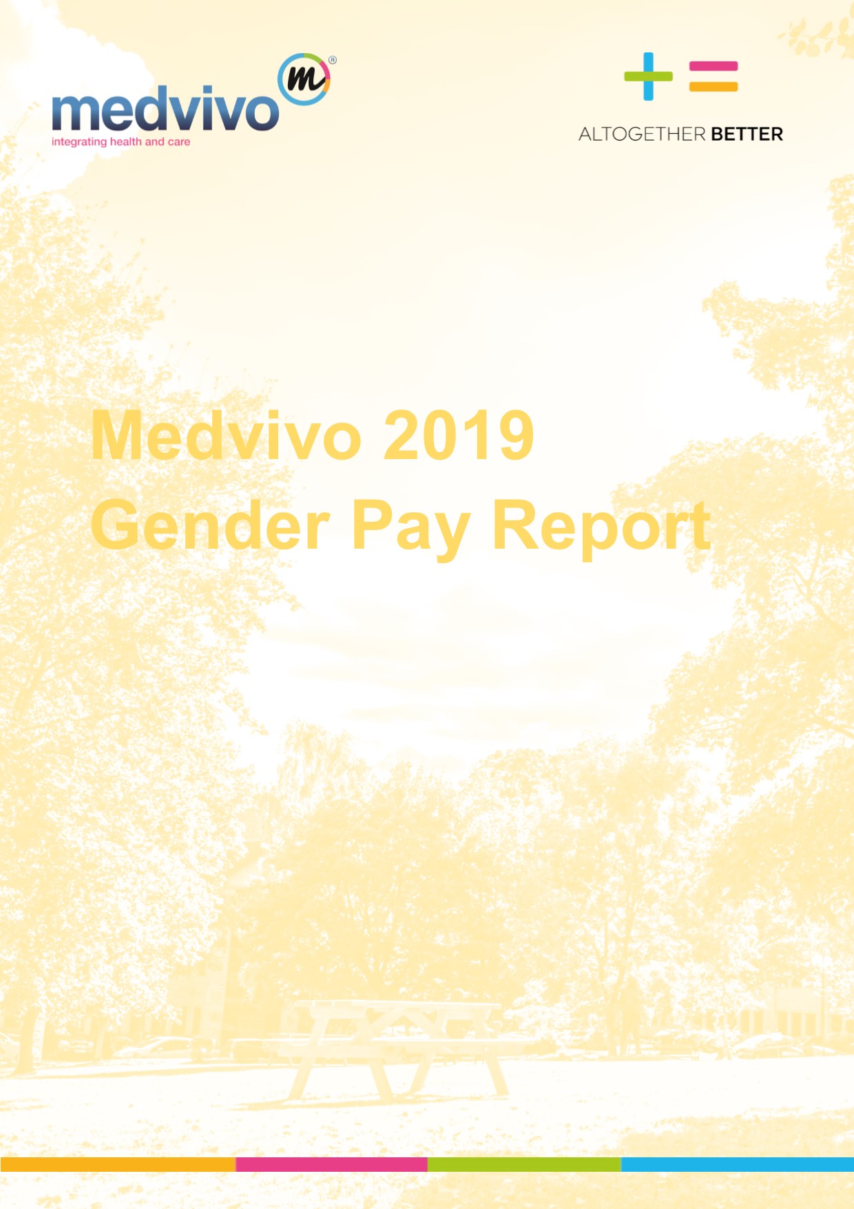 Gender Pay Report 2019 Cover